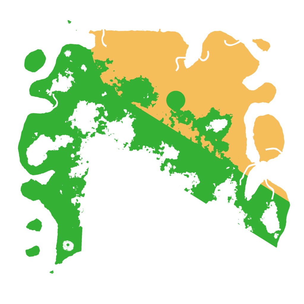 Biome Rust Map: Procedural Map, Size: 4250, Seed: 619024