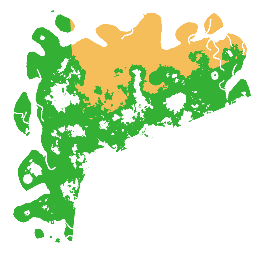 Biome Rust Map: Procedural Map, Size: 5000, Seed: 425661454