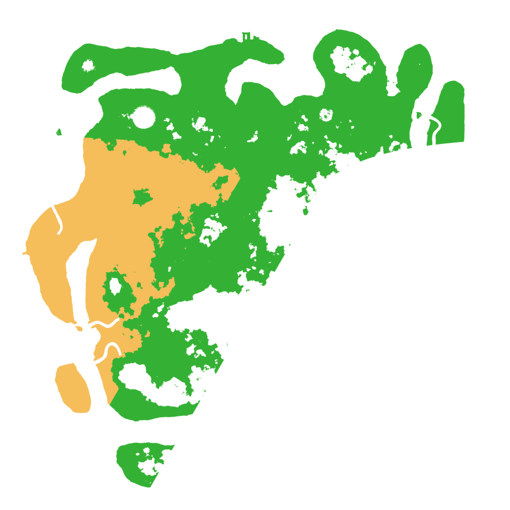 Biome Rust Map: Procedural Map, Size: 4000, Seed: 1774582323