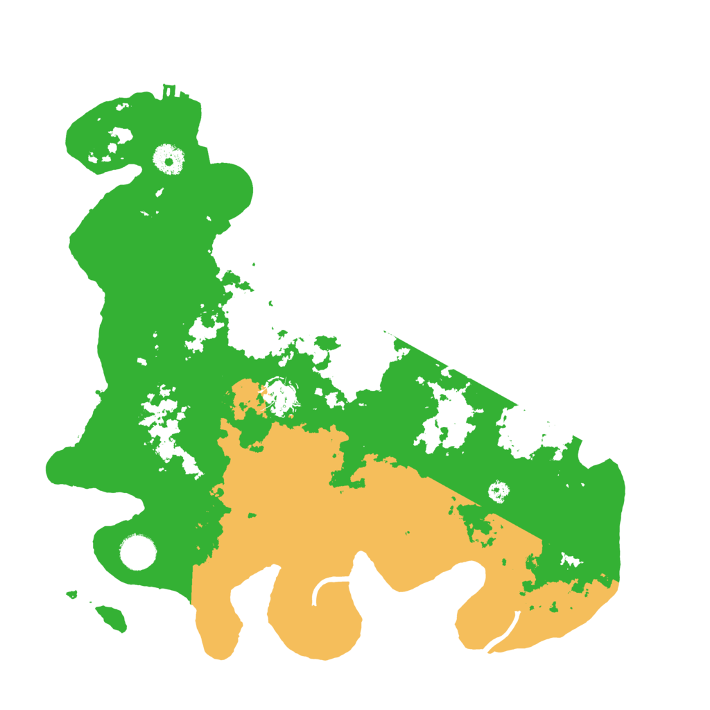 Biome Rust Map: Procedural Map, Size: 3500, Seed: 248433952