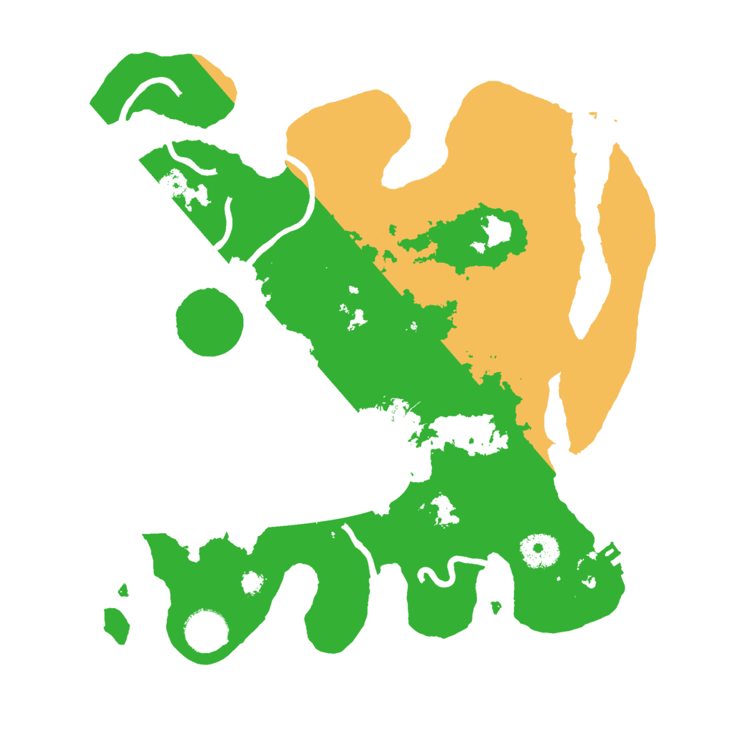 Biome Rust Map: Procedural Map, Size: 3000, Seed: 76