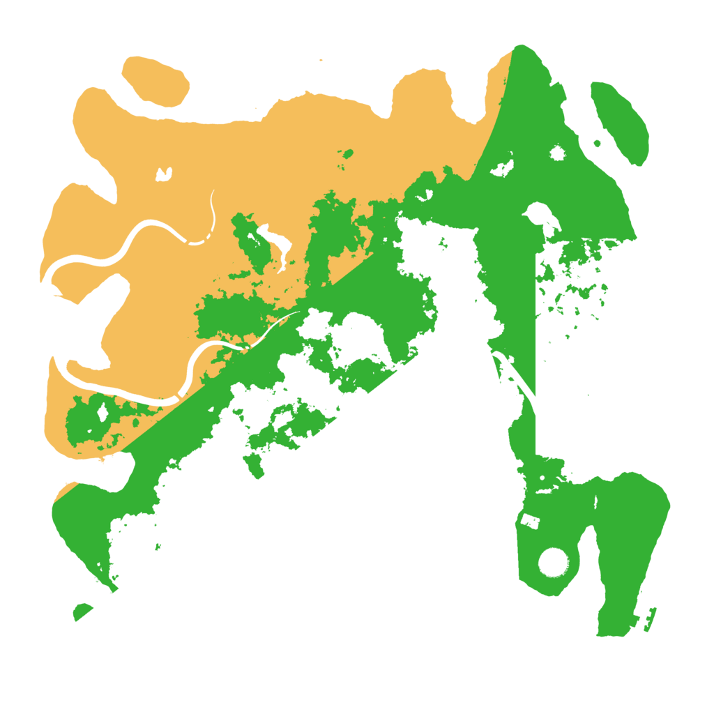 Biome Rust Map: Procedural Map, Size: 4250, Seed: 2068323256