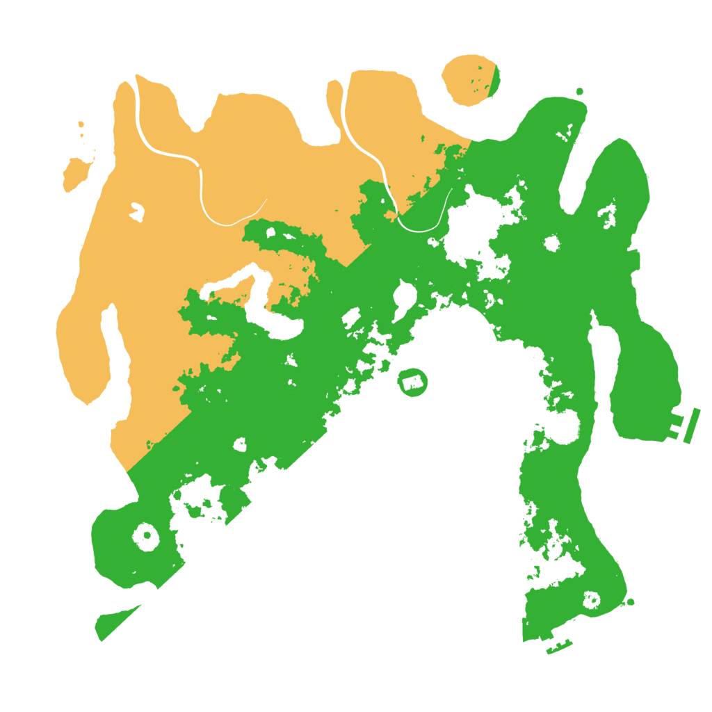 Biome Rust Map: Procedural Map, Size: 4000, Seed: 71892698