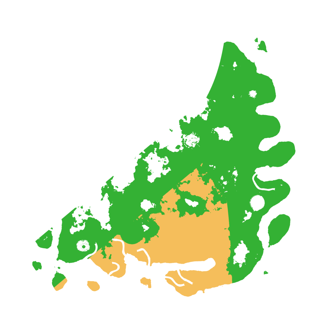Biome Rust Map: Procedural Map, Size: 3850, Seed: 310208619