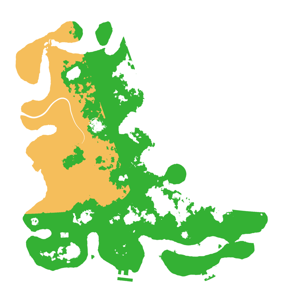 Biome Rust Map: Procedural Map, Size: 3850, Seed: 587701564