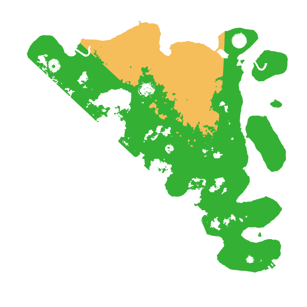 Biome Rust Map: Procedural Map, Size: 3700, Seed: 538443336