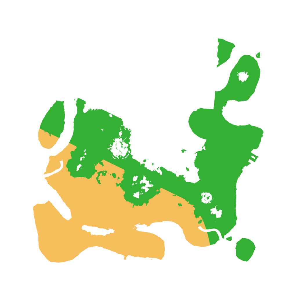 Biome Rust Map: Procedural Map, Size: 2700, Seed: 1238884467