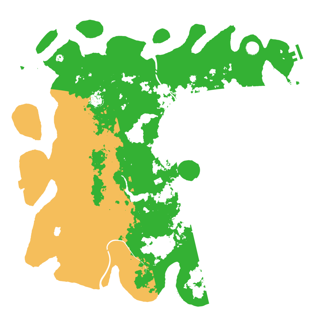Biome Rust Map: Procedural Map, Size: 4250, Seed: 115795265