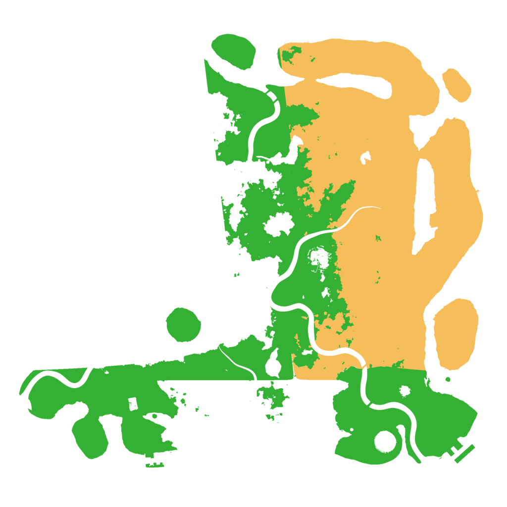 Biome Rust Map: Procedural Map, Size: 4250, Seed: 63839646