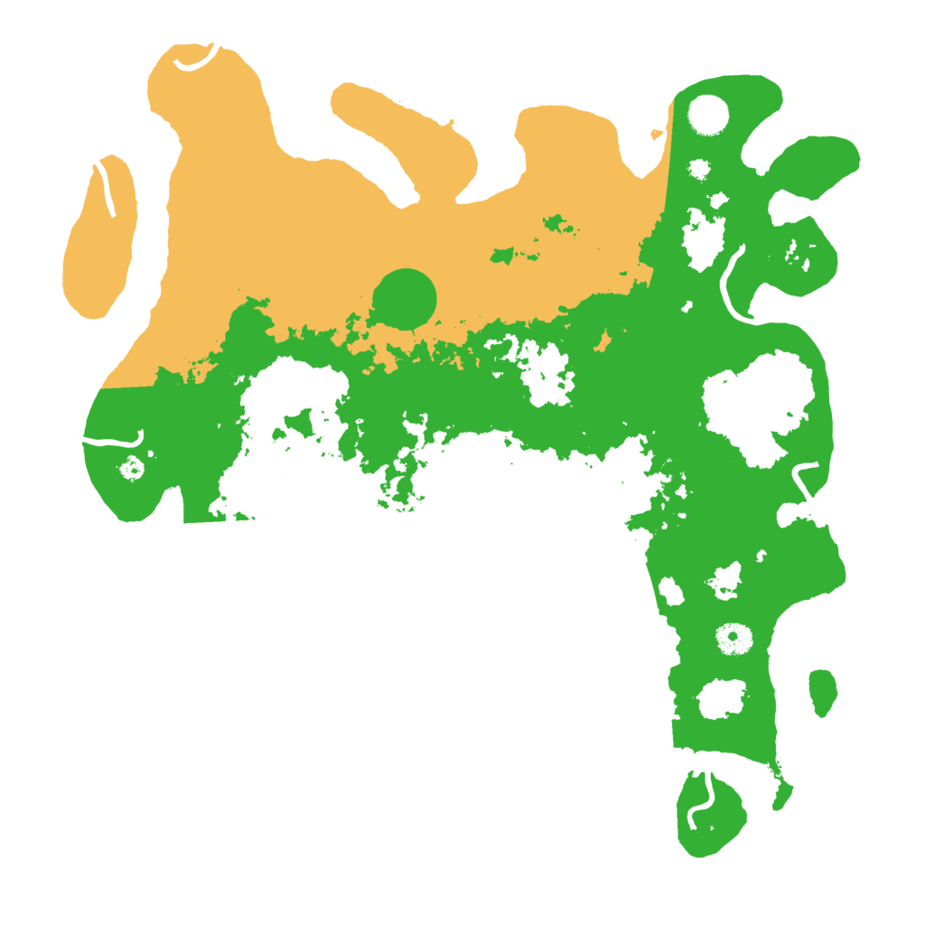 Biome Rust Map: Procedural Map, Size: 4000, Seed: 42537