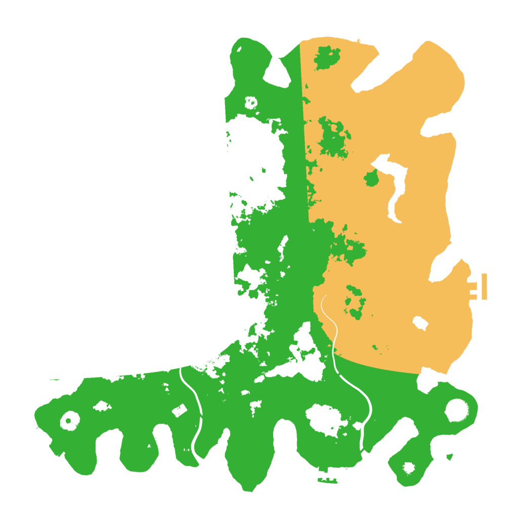 Biome Rust Map: Procedural Map, Size: 4000, Seed: 372044486