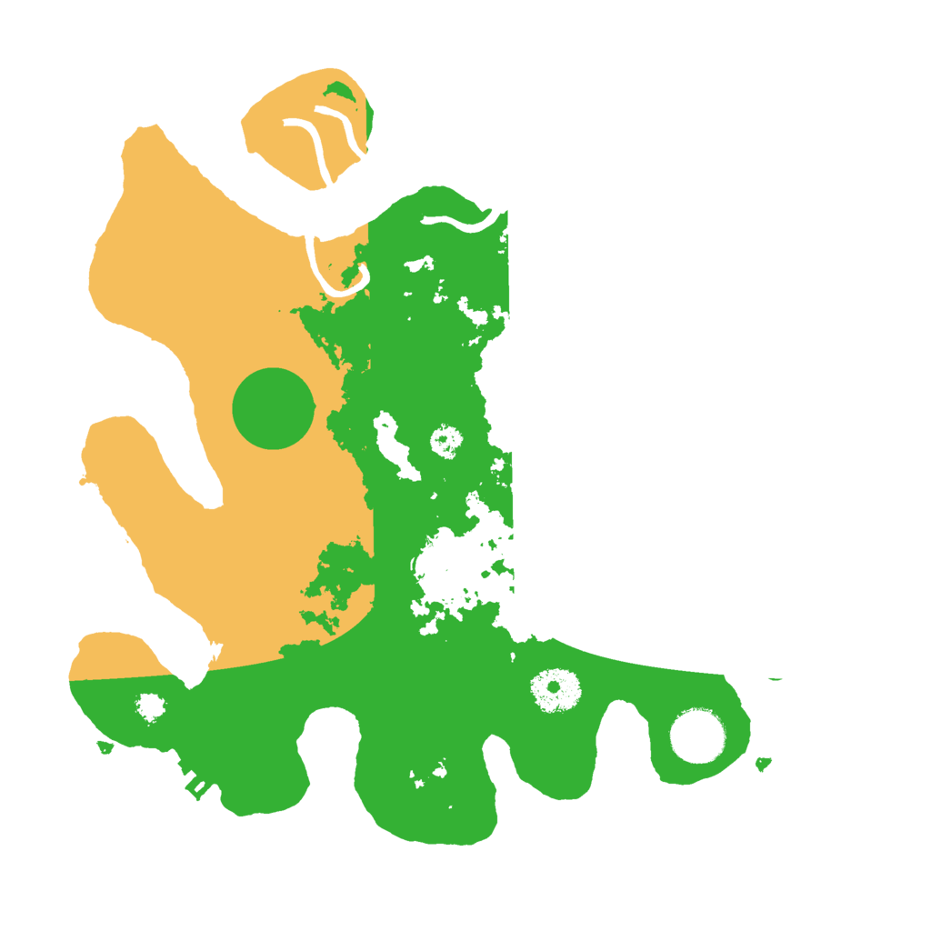 Biome Rust Map: Procedural Map, Size: 3000, Seed: 2080299290