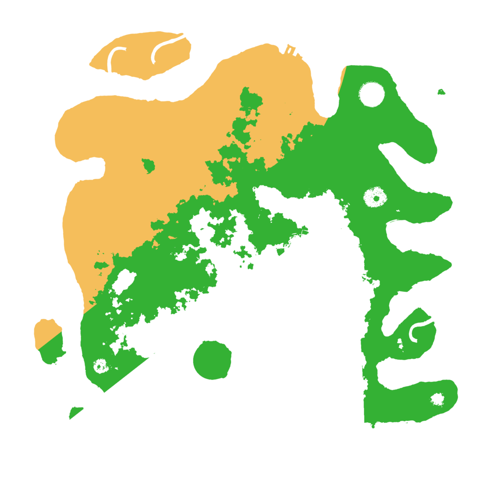 Biome Rust Map: Procedural Map, Size: 3500, Seed: 123354562