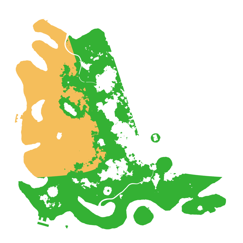 Biome Rust Map: Procedural Map, Size: 4250, Seed: 304355569