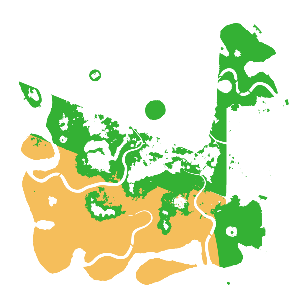 Biome Rust Map: Procedural Map, Size: 4169, Seed: 527