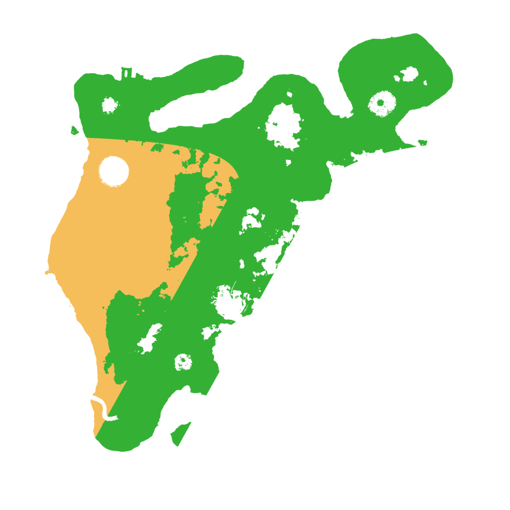 Biome Rust Map: Procedural Map, Size: 3000, Seed: 1061565039