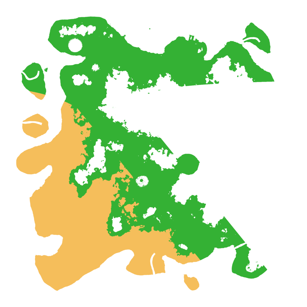 Biome Rust Map: Procedural Map, Size: 3950, Seed: 90279148