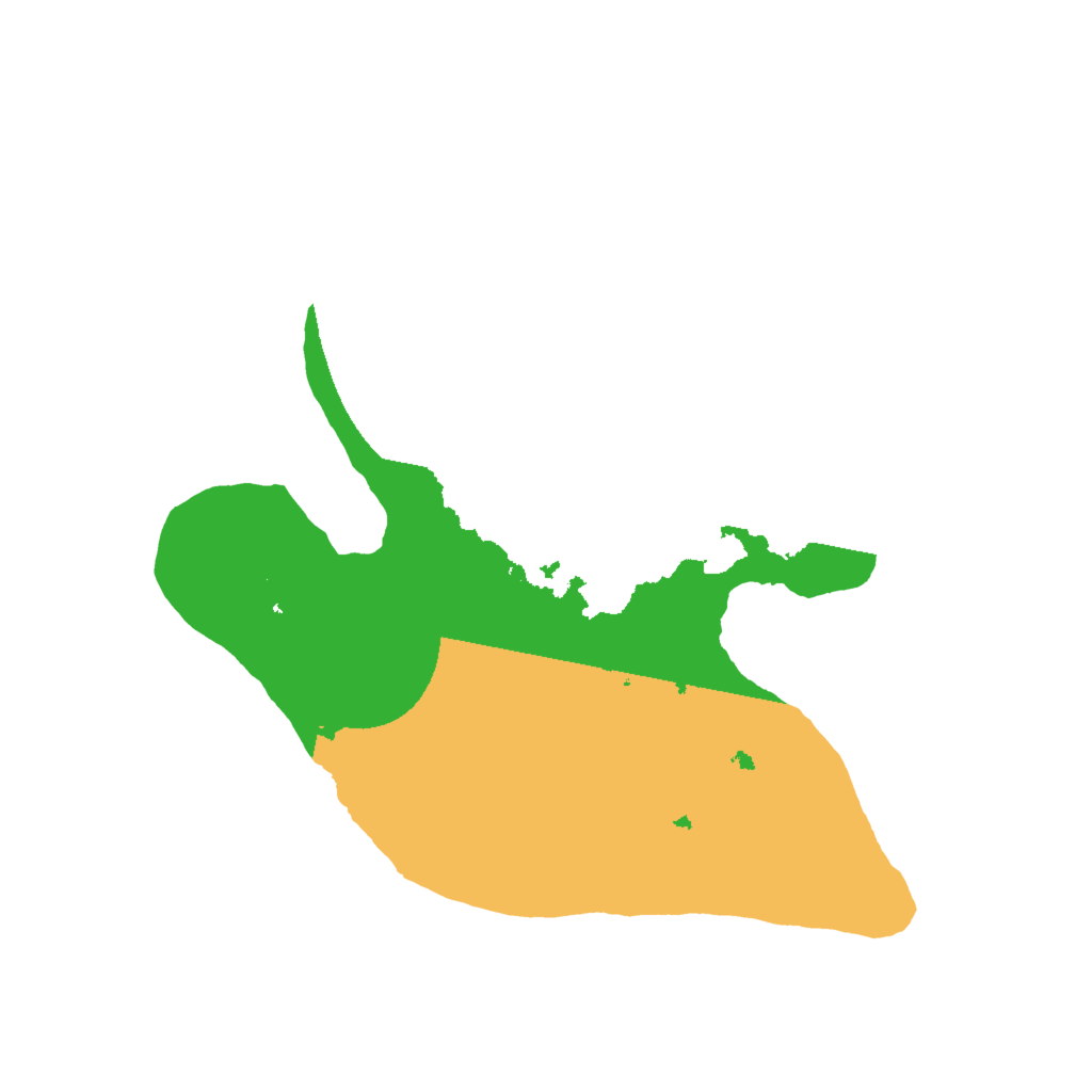 Biome Rust Map: Barren, Size: 2000, Seed: 653645