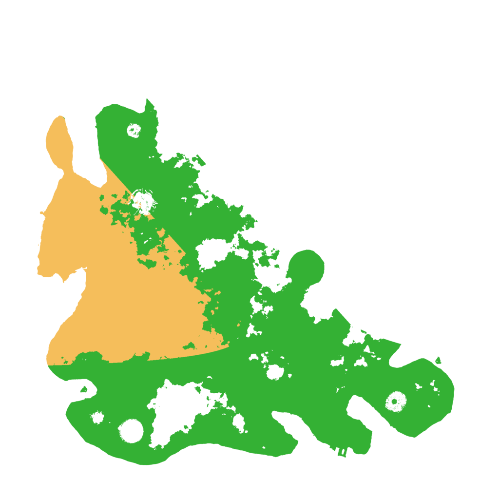 Biome Rust Map: Procedural Map, Size: 3700, Seed: 26231406