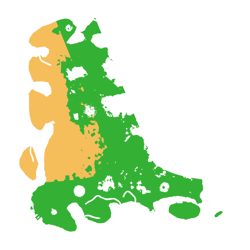 Biome Rust Map: Procedural Map, Size: 3850, Seed: 5124367