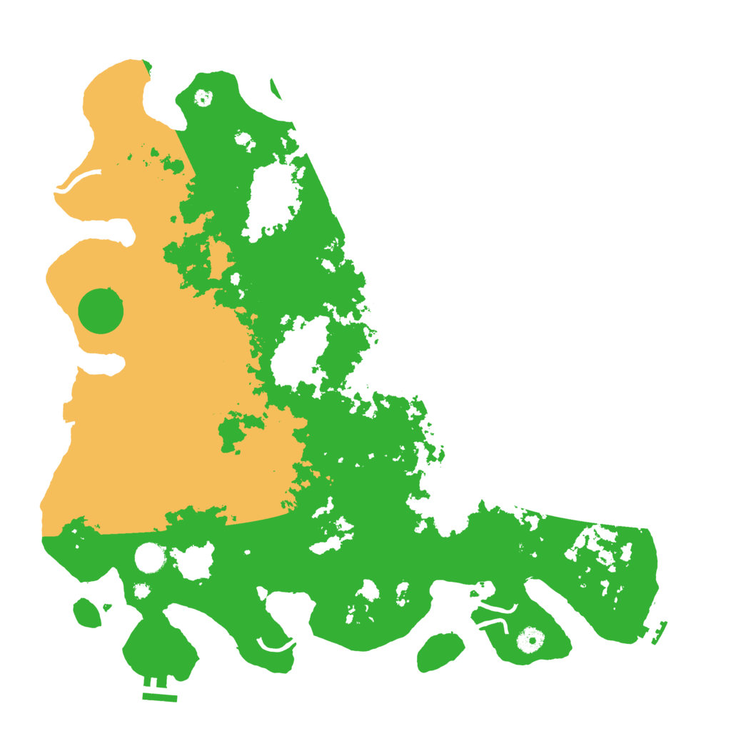 Biome Rust Map: Procedural Map, Size: 4250, Seed: 1502847768