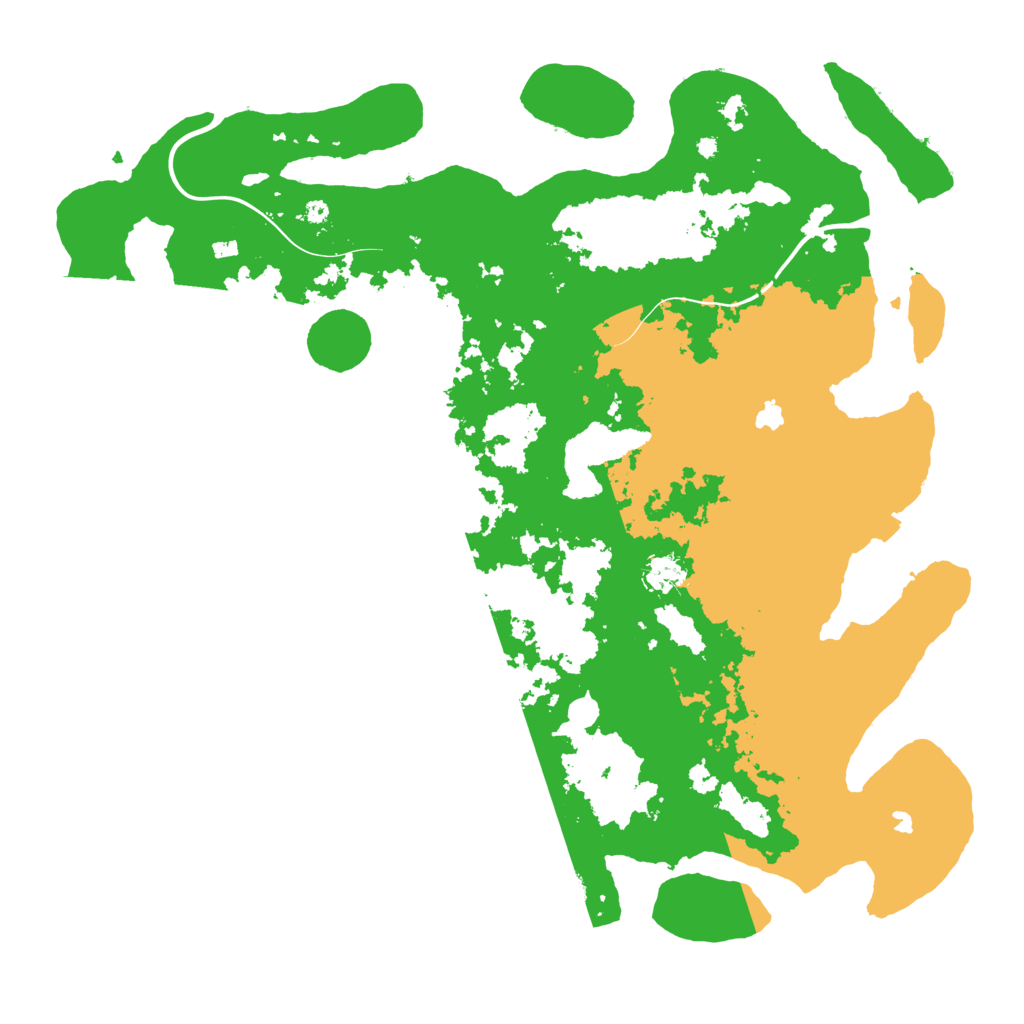 Biome Rust Map: Procedural Map, Size: 4500, Seed: 26172161