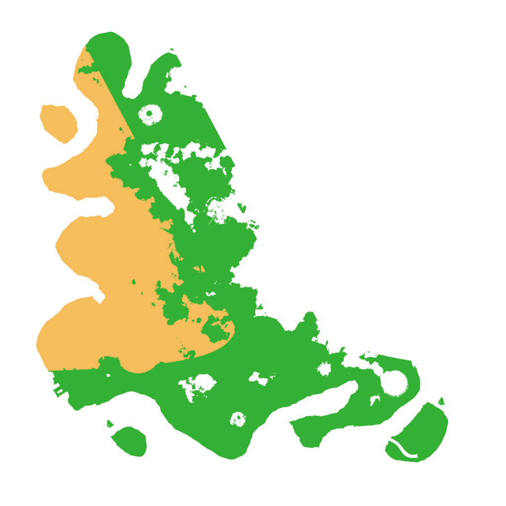 Biome Rust Map: Procedural Map, Size: 3500, Seed: 1794854571