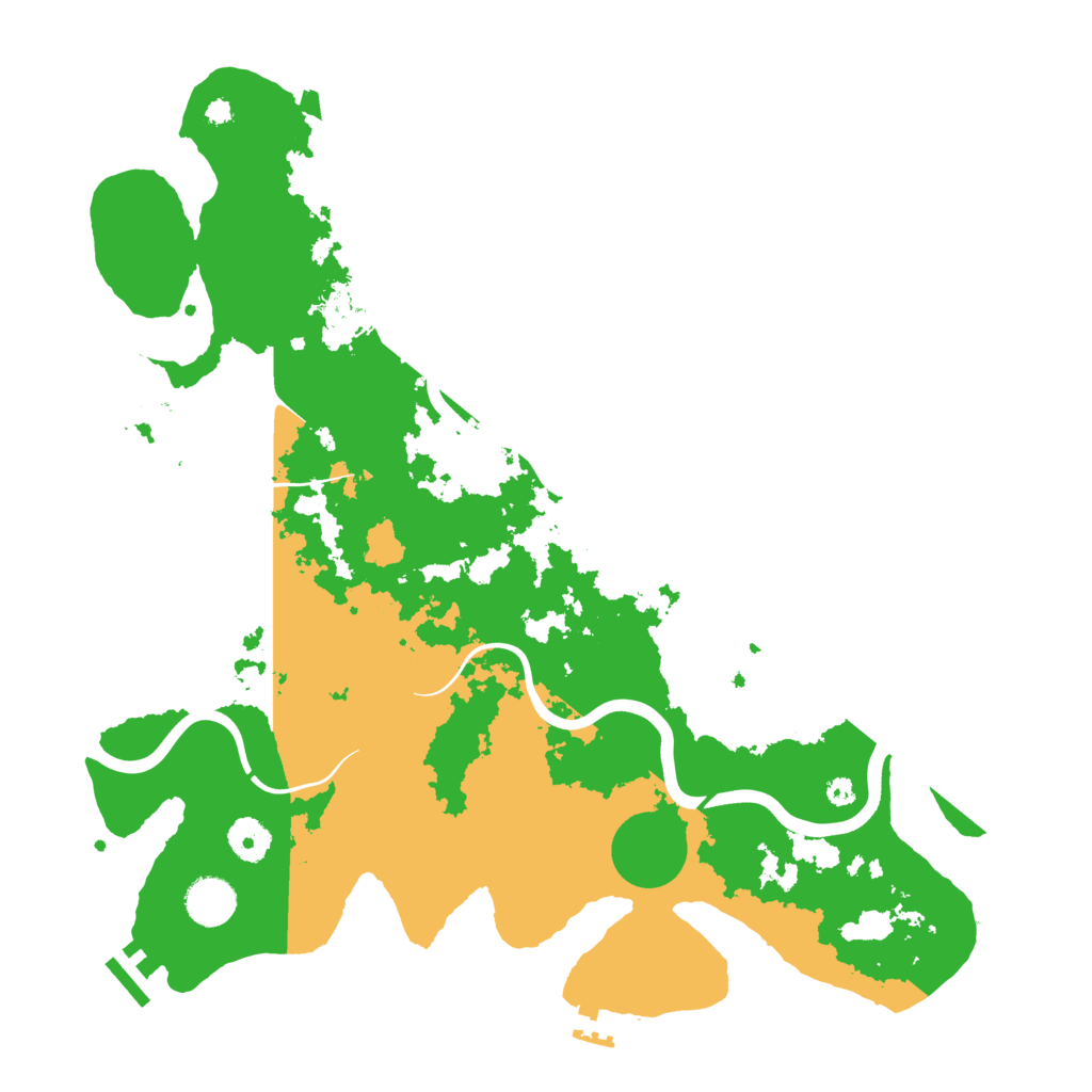 Biome Rust Map: Procedural Map, Size: 3850, Seed: 562963620