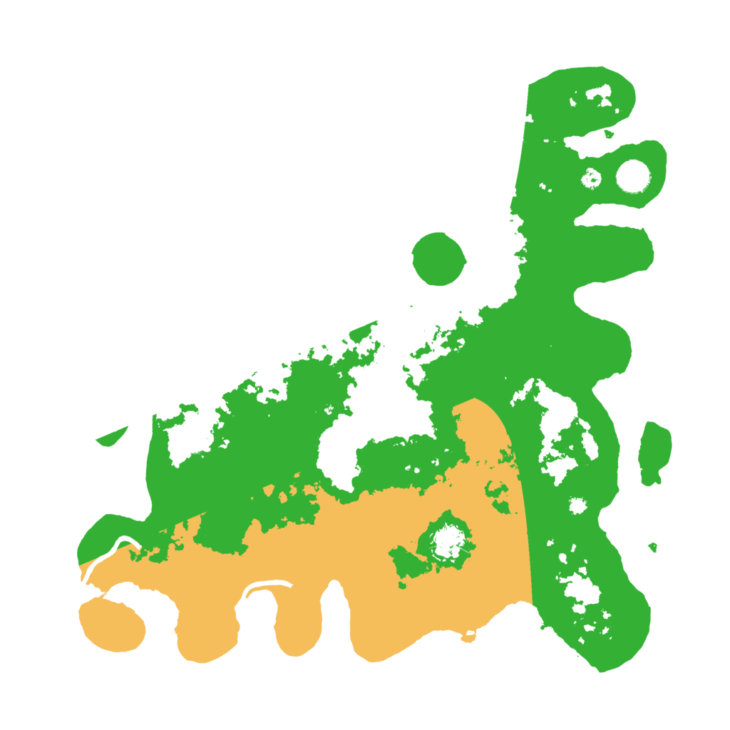 Biome Rust Map: Procedural Map, Size: 3850, Seed: 40319782