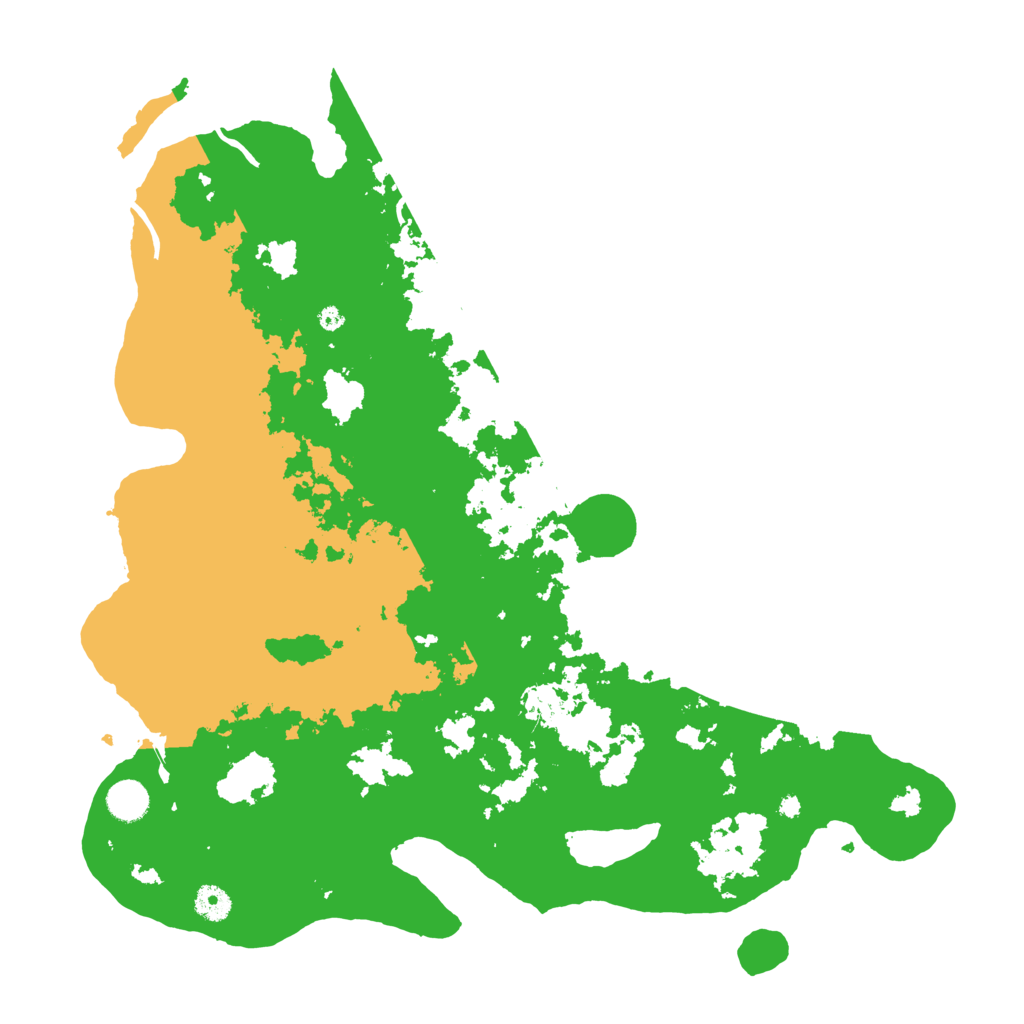 Biome Rust Map: Procedural Map, Size: 4300, Seed: 956668