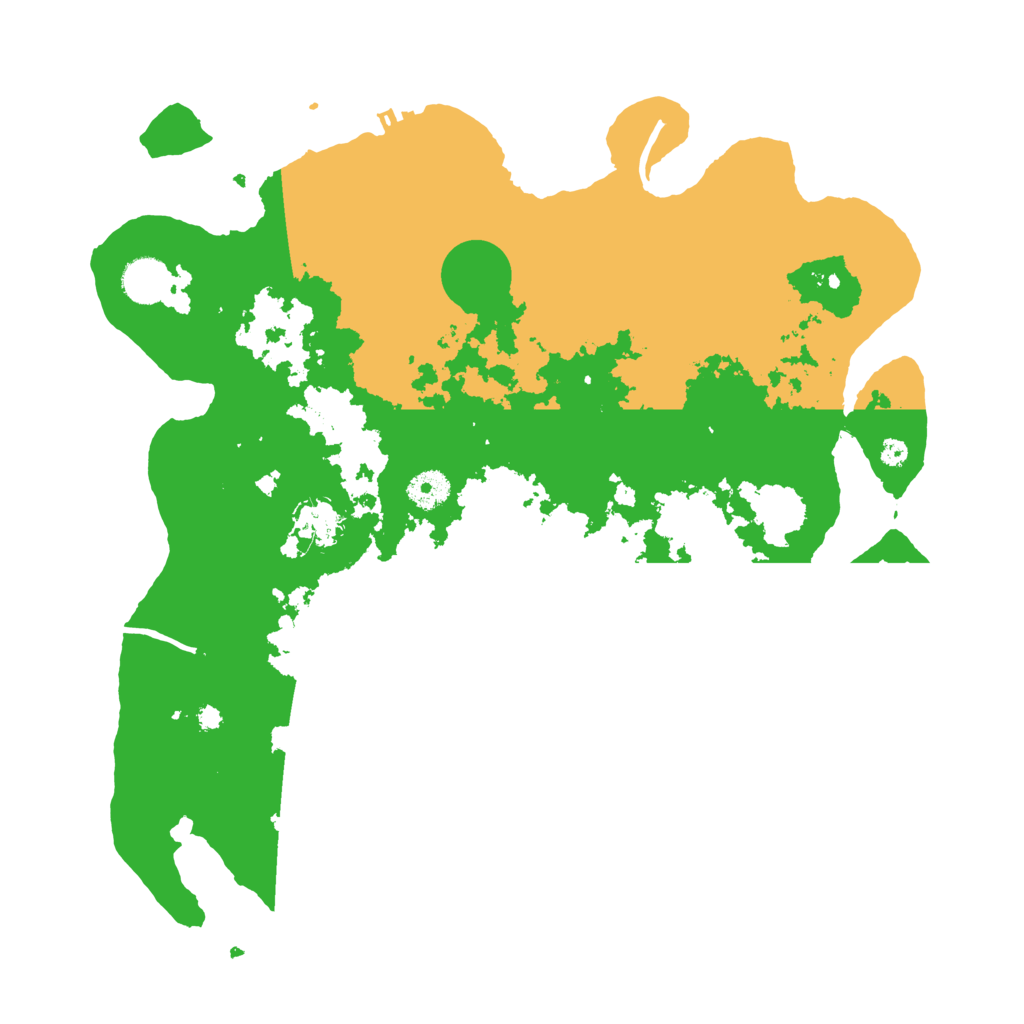 Biome Rust Map: Procedural Map, Size: 3850, Seed: 16587376