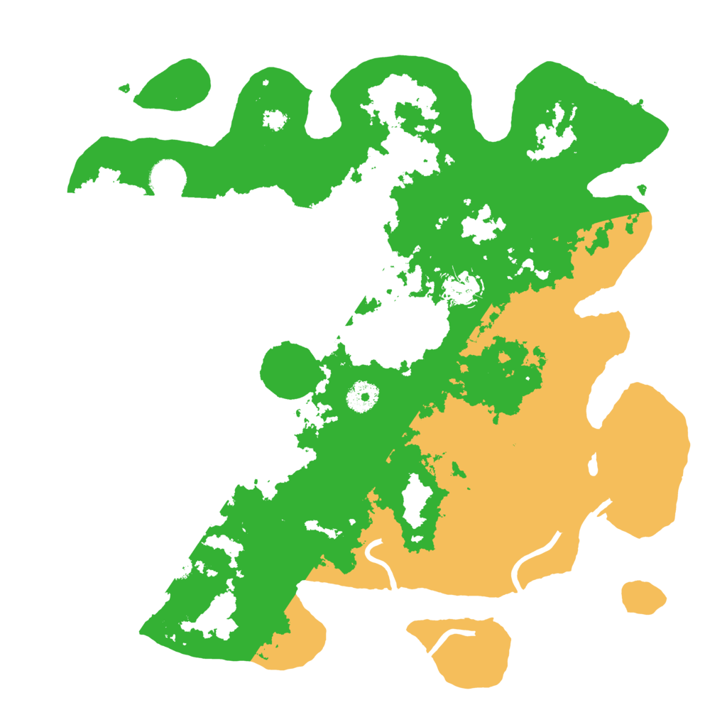 Biome Rust Map: Procedural Map, Size: 3500, Seed: 1645399171