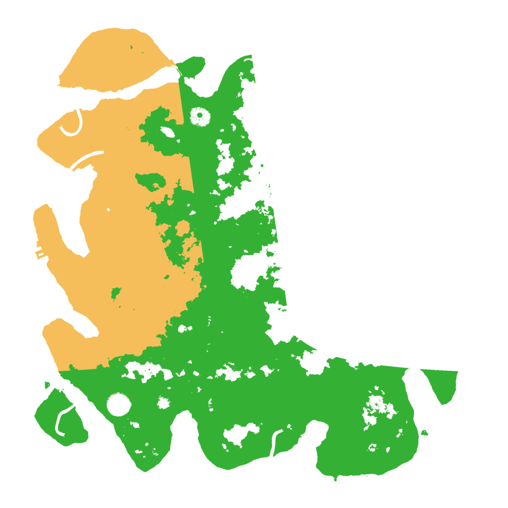 Biome Rust Map: Procedural Map, Size: 3850, Seed: 84706545