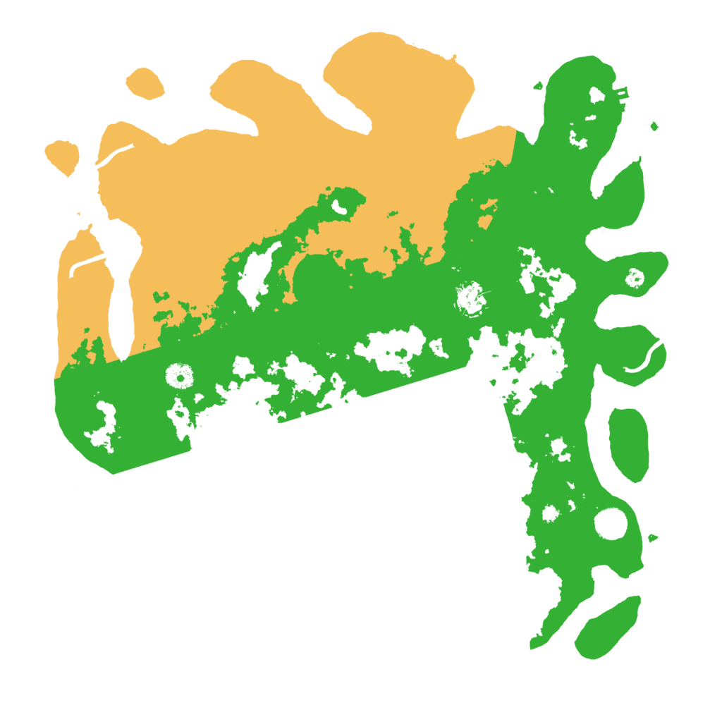 Biome Rust Map: Procedural Map, Size: 4000, Seed: 398502