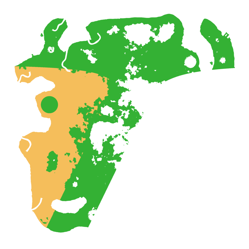Biome Rust Map: Procedural Map, Size: 3850, Seed: 848171152