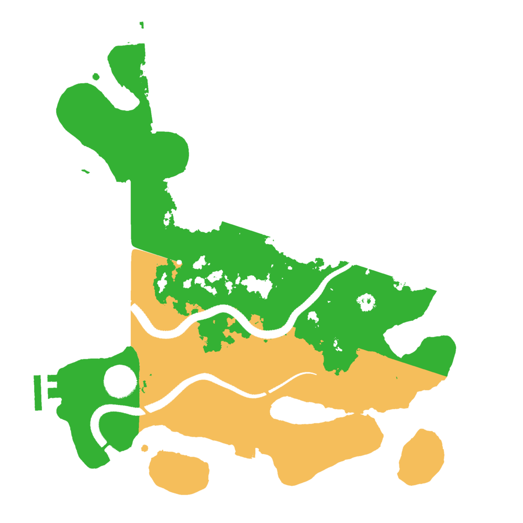 Biome Rust Map: Procedural Map, Size: 3000, Seed: 338913