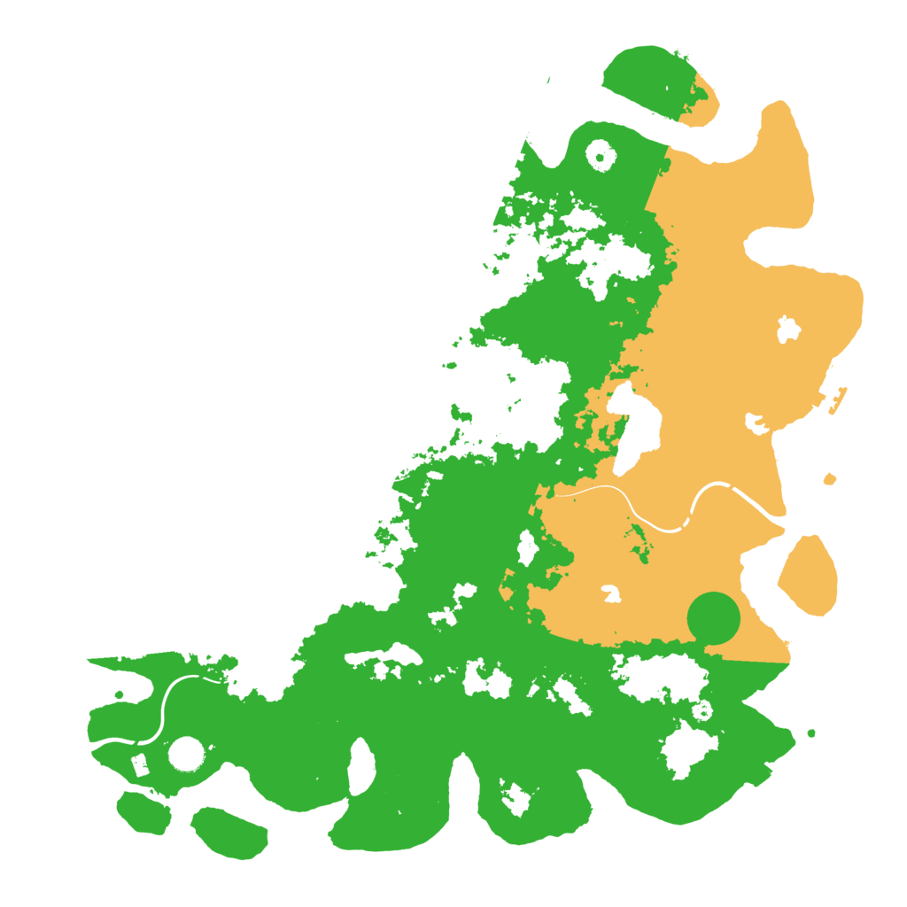Biome Rust Map: Procedural Map, Size: 4500, Seed: 1791110529