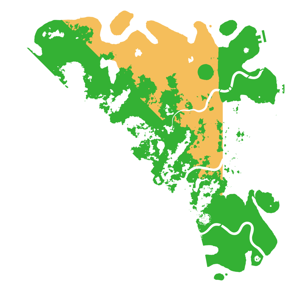 Biome Rust Map: Procedural Map, Size: 5000, Seed: 1967994712