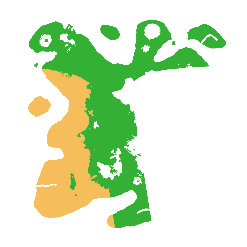 Biome Rust Map: Procedural Map, Size: 3000, Seed: 569408172