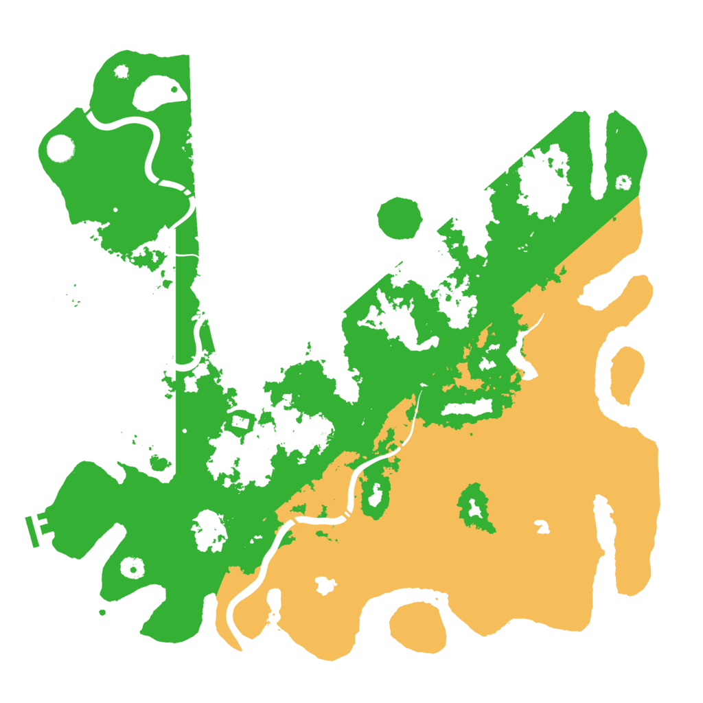 Biome Rust Map: Procedural Map, Size: 4500, Seed: 1567780501