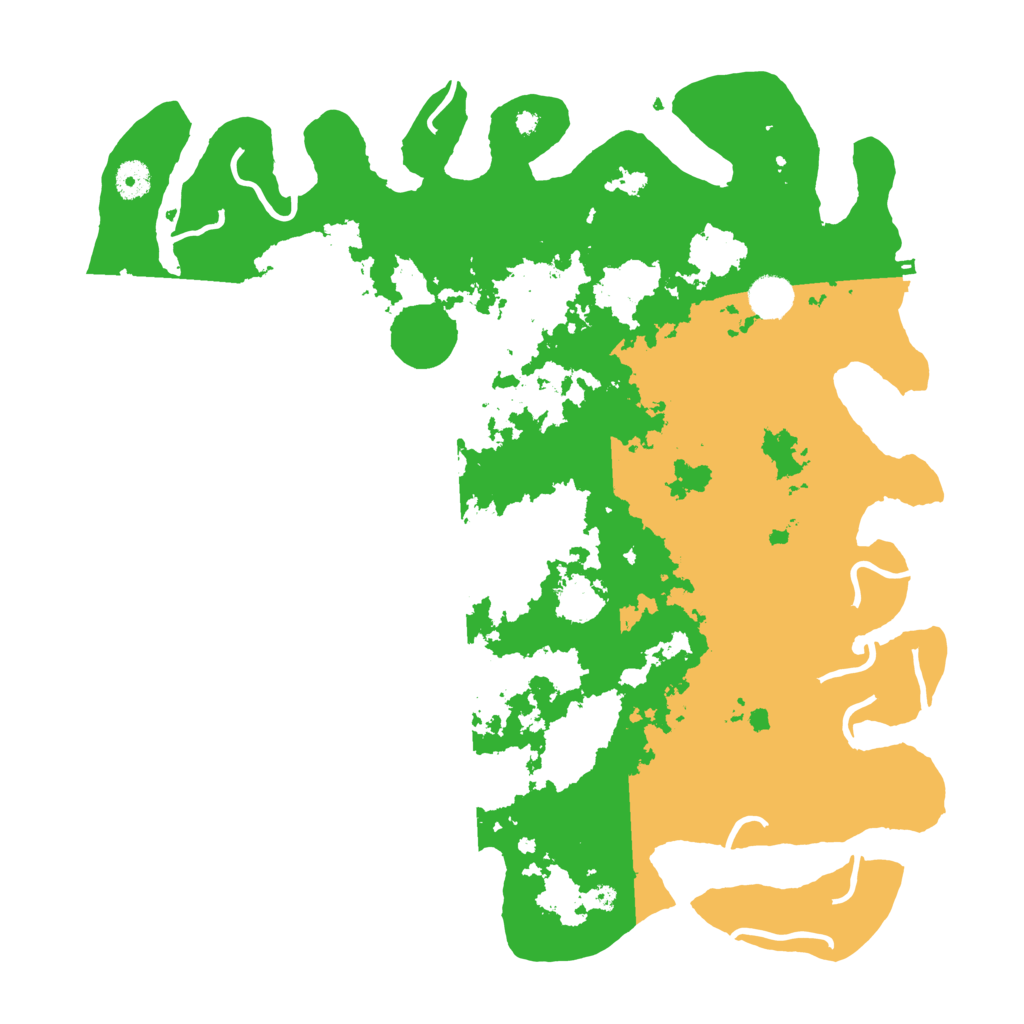 Biome Rust Map: Procedural Map, Size: 4200, Seed: 2468