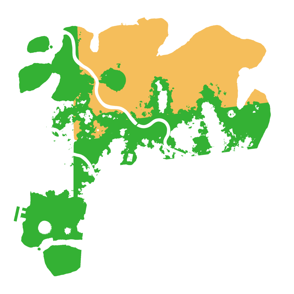 Biome Rust Map: Procedural Map, Size: 3950, Seed: 1294647688