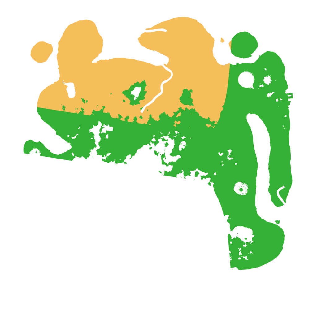 Biome Rust Map: Procedural Map, Size: 3500, Seed: 1711546452