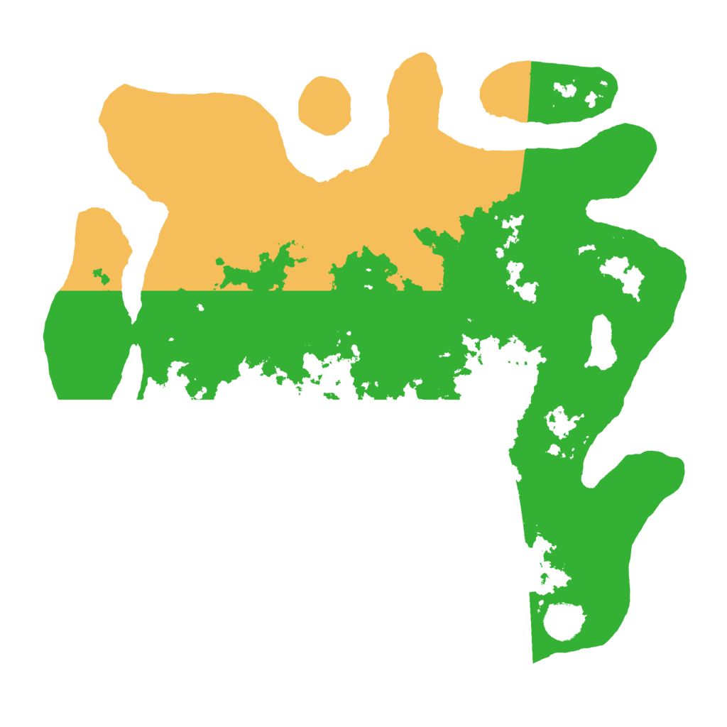 Biome Rust Map: Barren, Size: 3500, Seed: 1631881052