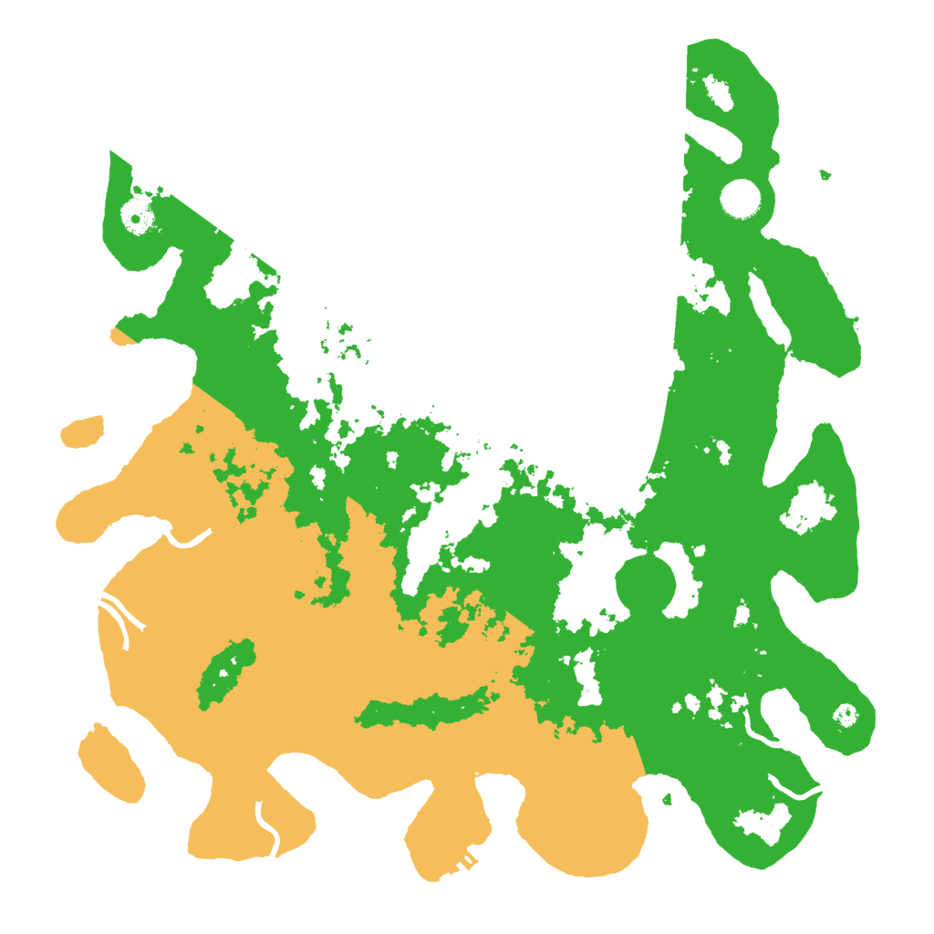 Biome Rust Map: Procedural Map, Size: 4150, Seed: 111111