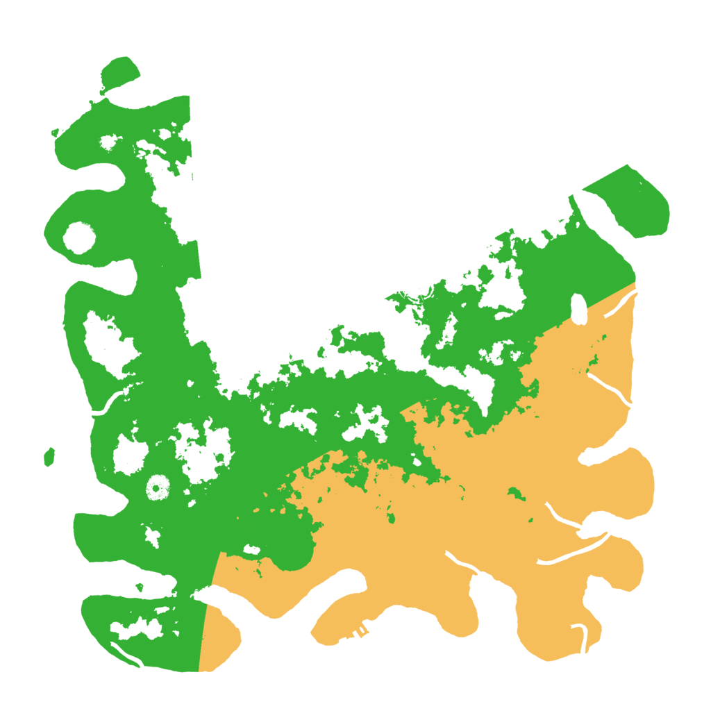 Biome Rust Map: Procedural Map, Size: 4250, Seed: 2076132