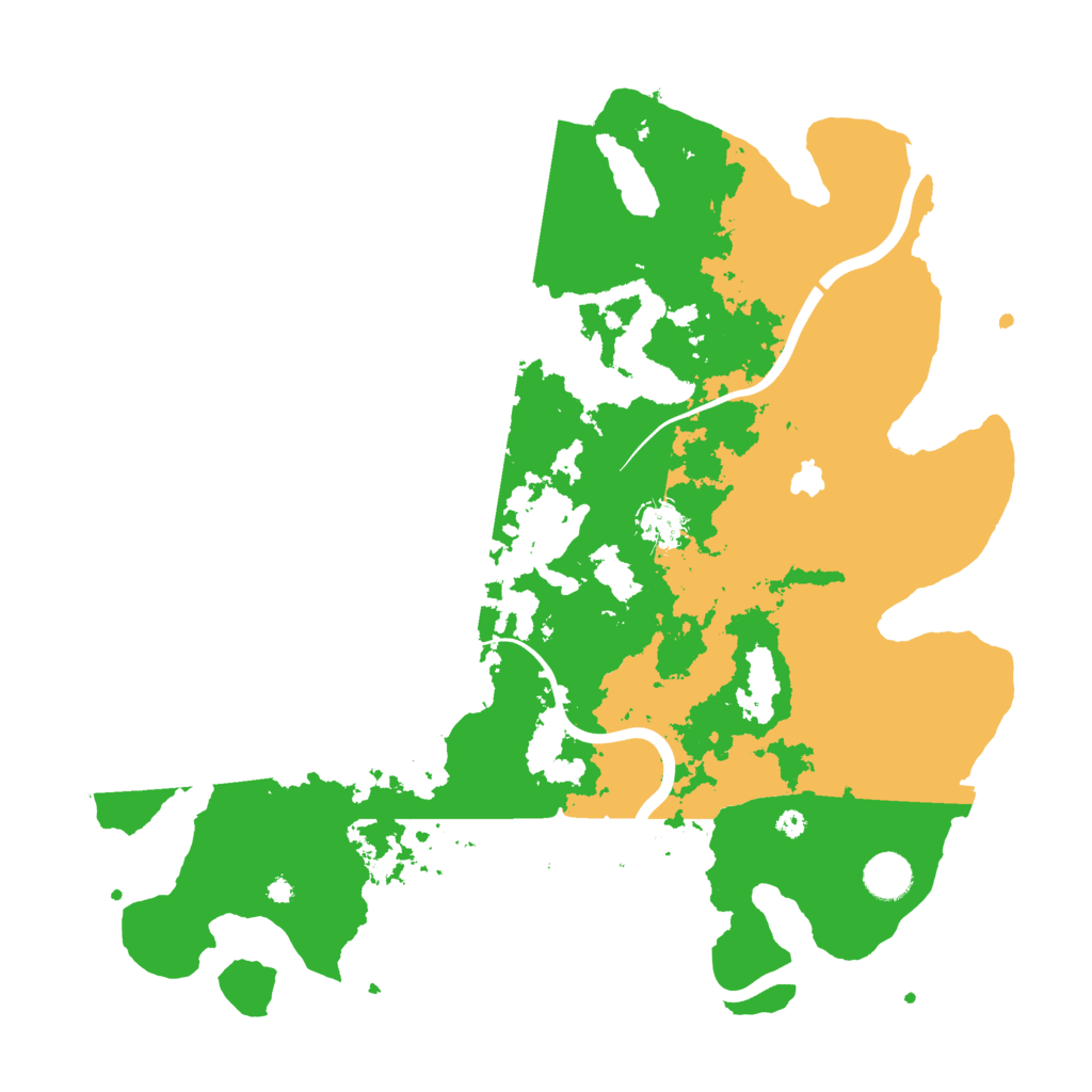 Biome Rust Map: Procedural Map, Size: 4000, Seed: 262791790