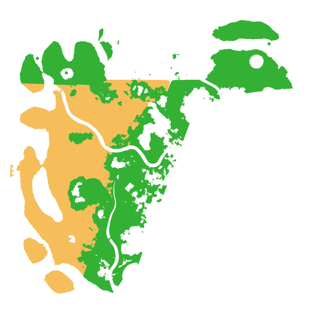 Biome Rust Map: Procedural Map, Size: 4050, Seed: 381319213