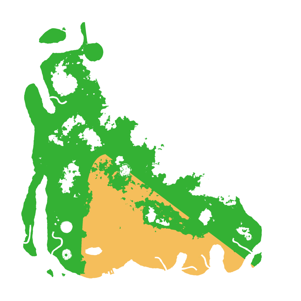 Biome Rust Map: Procedural Map, Size: 4500, Seed: 831718801