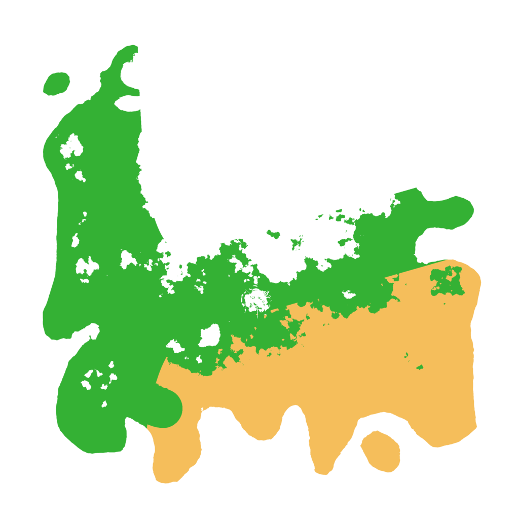 Biome Rust Map: Barren, Size: 3500, Seed: 1070490028